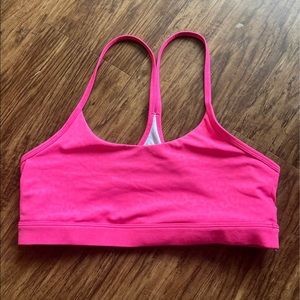 ZIYA Hot Pink Leopard Sports Bra